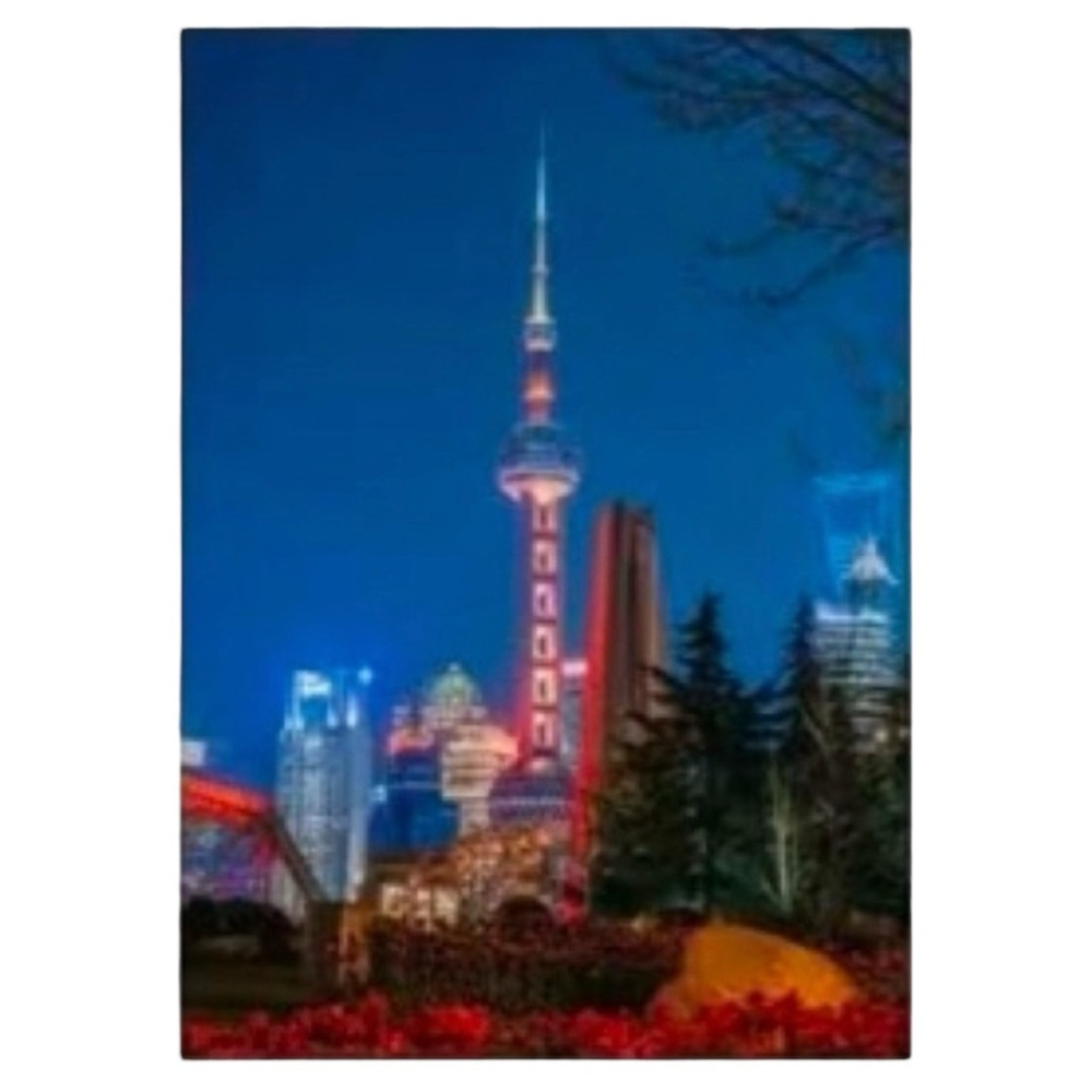 Diamond Painting Kit City Night Skyline 30x40cm